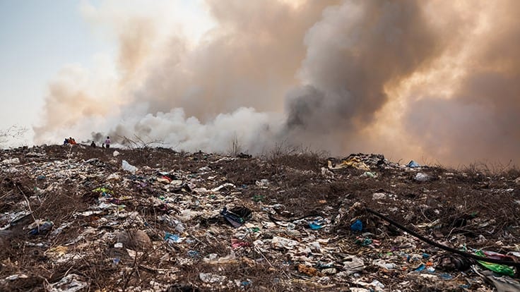Preventing landfill fires
